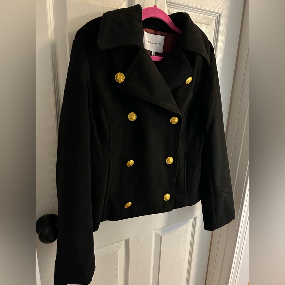NWT Rebecca Minkoff Black Wool Blazer